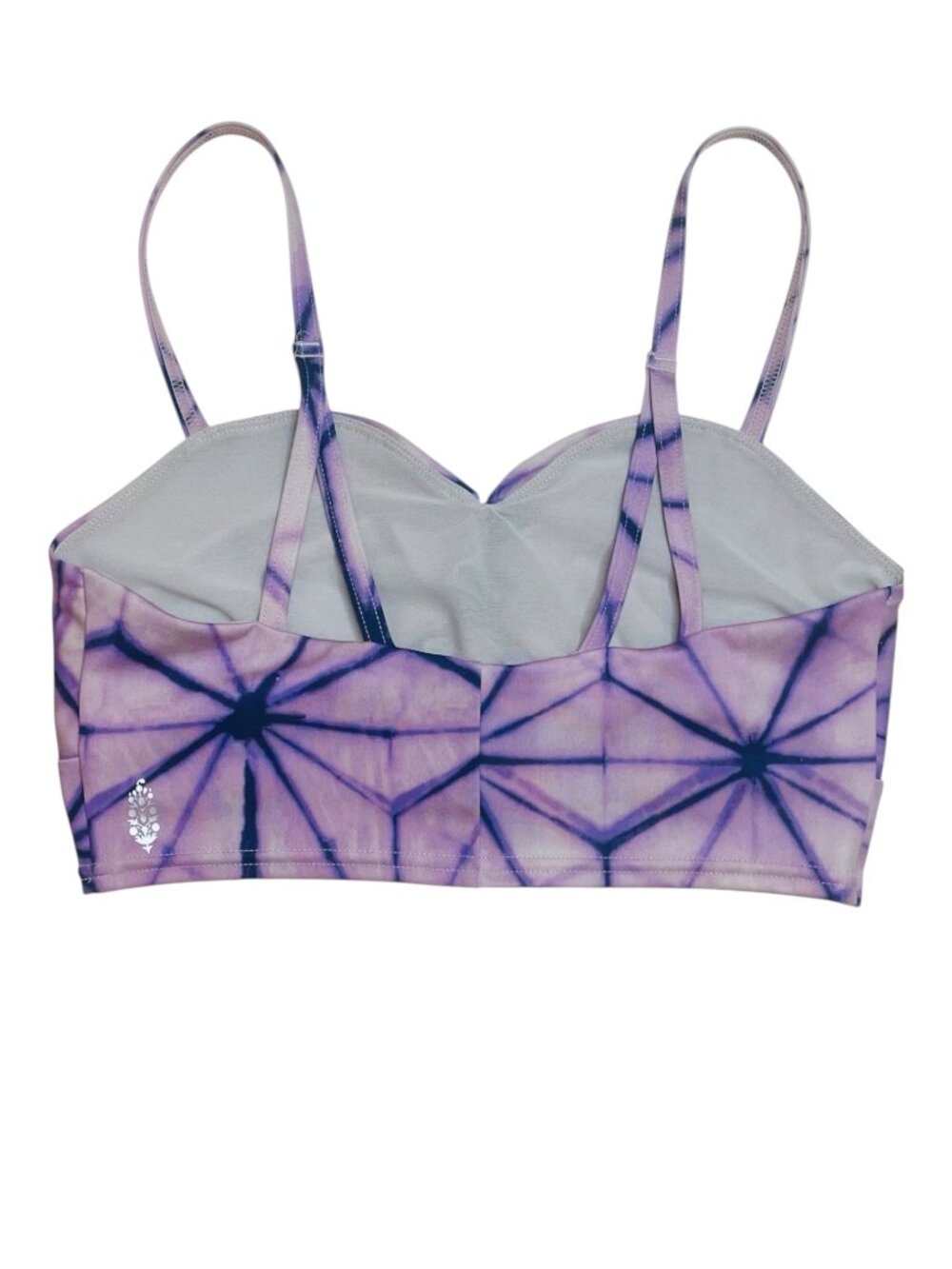 FREE PEOPLE FP MOVEMENT Double Take Cropped Cami in Purple Combo - Size Medium - Picture 4 of 8